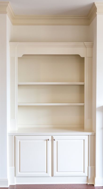 Built In Bookcase Installation in Winston Salem, NC