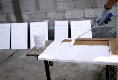 Cabinet Revarnishing