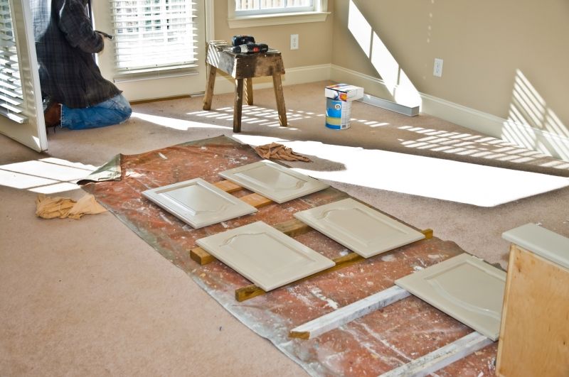 Cabinet Revarnishing